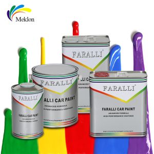 Cheap Red Iron Oxide Car Paint Top Coat Solvent Resistant Moistureproof for sale