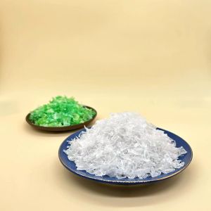 White Color RPET Bottle Flakes 3A Grade 100% Recycled