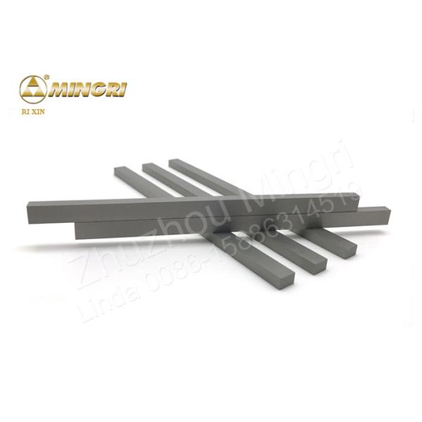 YG6X Widia Cemented Tungsten Carbide Strips Flat Square STB Bars For Cutting Tools