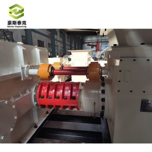 Red Brick Making Machine Jky55 Double Stage Vacuum Extruder to Extruder Mud