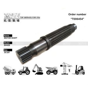 China 2441U1040S9 Availability SK350-8 Excavator Travel Motor Shfat for Smooth Transmission on sale