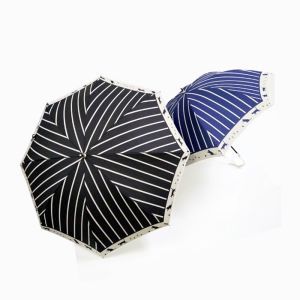 Chome Plated Steel Shaft Kids Compact Umbrella with Customized Package and 90cm Open Diameter