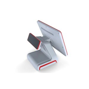 VFD Customer Display 15 Inch POS Terminal with 80mm Printer and i5 All-in-One PC