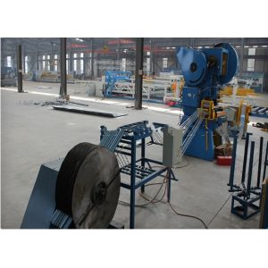 Fully Automatic Expanded Metal Mesh Machine Razor Barbed Wire Making 9 Strip
