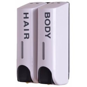 China 2 x 350ml Manual Double Application Liquid Soap Dispenser on sale