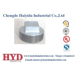 plug galvanized malleable iron pipe fitting cast iron UL factory
