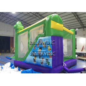 PVC Material Inflatable Bouncer Castle With Slide 4m * 5m * 4m Waterproof