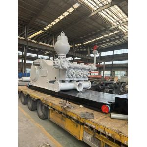 Cheap High Chrome Fluid End Material Triplex Mud Pump with API 7 Valve and Forced Feed Lubrication System for sale