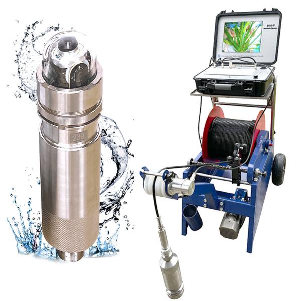 100M 300M 500M Borehole Inspection Camera Dual Rotary Panoramic Underground