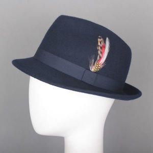 4190369 Sun Accessory customized winner fashion 100% wool felt fedora hats,hats