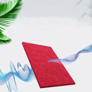 Contemporary Customization Polyester Fiber Acoustic Panel for Soundproofing