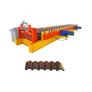 Easy Operate Floor Deck Roll Forming Machine Effective Width 1000mm For Building