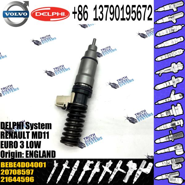 Diesel engine fuel injector 21644596 common rail injector nozzle 21644596 BEBE4D04001 for diesel VOL