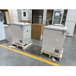 100L Portable Ultra Low Temperature Chest Freezer For Hospital Medicine
