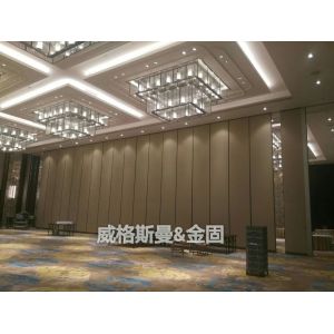 China Exhibition Centers Operable Partition Wall with Customized Size and Mechanical Sealing System on sale