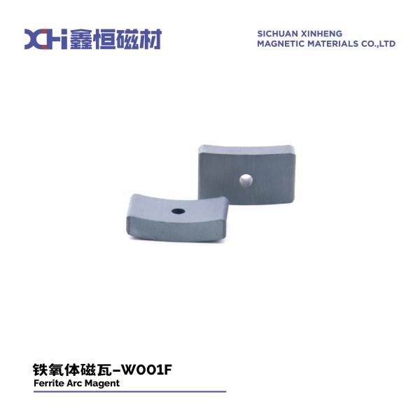 Super Magnetic 250 Tons Of Pressure Pressed Permanent Magnet Ferrite For Fan