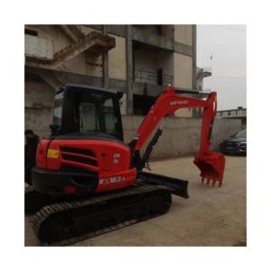Cheap Kubota 163 6 Ton Mini Digger Excavator 2161 Working Hours and Operating Weight 5520KG for sale