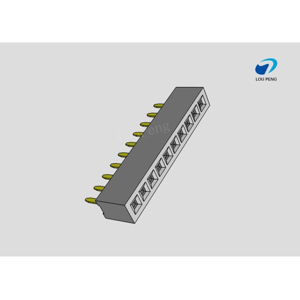 Female header, PCB Mount Receptacle, Vertical, Board-to-Board, 10 Position, 2