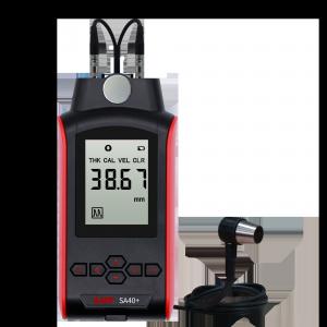 China Portable Ultrasonic Thickness Gauge price  SA40+ which can test thickness covered with coating on sale