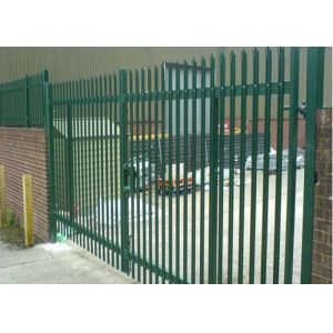 180cm Double Leaf Sliding Gate , 6m Length Galvanised Security Fencing