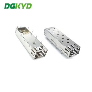 OEM ODM 1x1 15U sFP fiber connector For PCB Press Fit Type