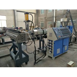 WPC Crust Foam Board Extruder With Double Screw / Siemens Motor