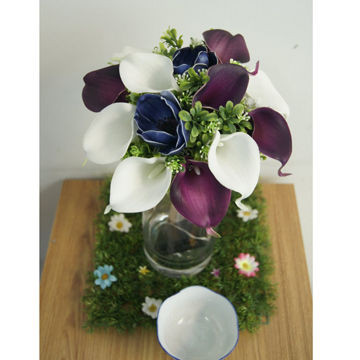 Quality Most Popular Artificial Real Touch Wedding Bouquet Flower, Calla wholesale