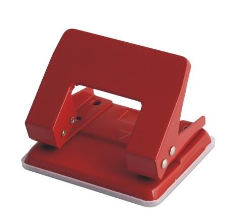 Quality Rubber Basin 6mm Hole 16 Sheets Paper Capacity  2 Holes Paper Punch Color Box Pack wholesale