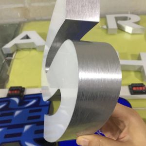 EJON Advertising Sign Logo Inner Hole and Outer Contour Edge Automatic Grinding