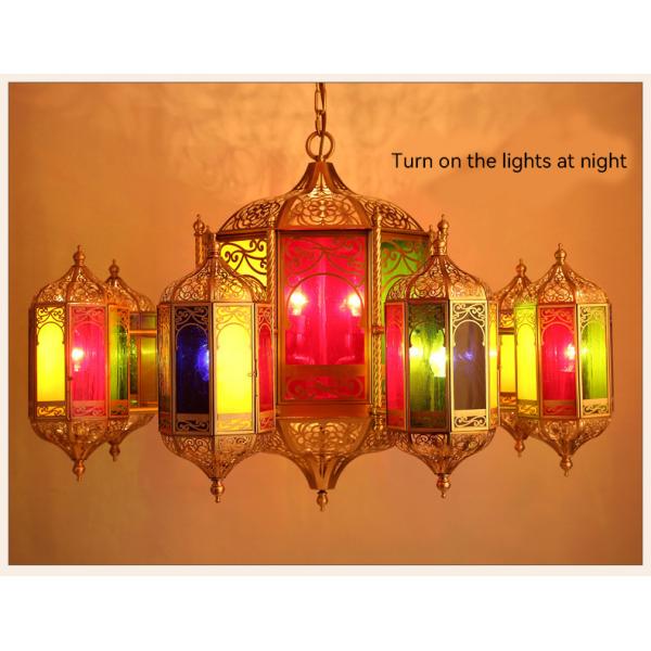 Hotel Arabian Style Copper Grove Chandelier Copper Lantern Chandelier