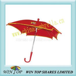 Cheap 18&quot; Manual Pongee Kid Umbrella with Binding for sale