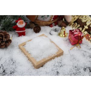 Safe Fake Snow Polymer Long Lasting Easy To Use Instant Snow Sodium Polyacrylate