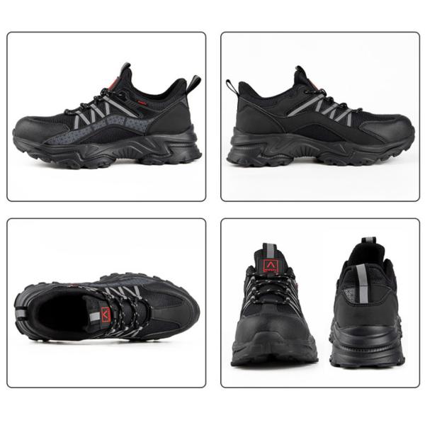 Summer Breathable Anti Smash Lightweight Construction PPE Safety Shoes