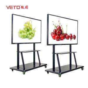 China All In One PC Touch Screen Whiteboard , LCD Interactive Smart Board Dual System on sale
