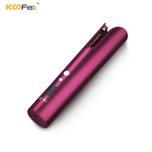 9600mAh Wireless Portable Automatic Hair Curler Multi Scene LCD Display