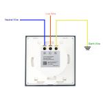 EU Standard 16A Smart Plug Socket 2.4GHz Wifi Wall Outlet Google Alexa App