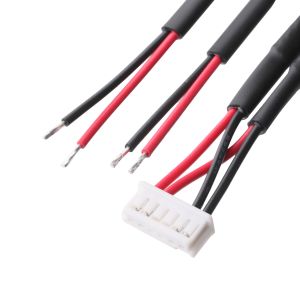 MOLEX 5023510600 PITCH 2.0mm 6P Housing to tin*4Pcs UL1007 80C 300V 22AWG Color