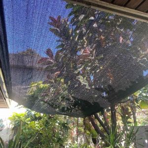 Outdoor backyard garden deck lawn un resistant sunshade net