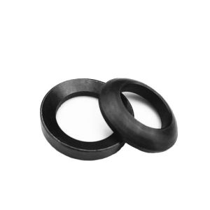 Black Carbon Steel Spherical Washers Conical Seats DIN 6319 Type C / D / G For