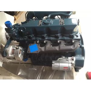 Excavator Complete Engine Assembly V2203 Engine Assy Second Hand