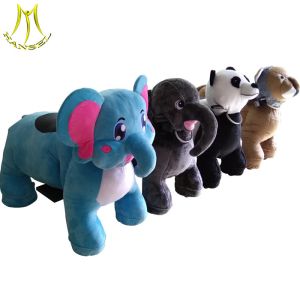 Cheap Hansel battery operated animal toys and four wheel electric scooter plush ride for sale