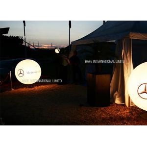 Colorful Floating Inflatable Lighting Decoration , LED 144W RGB Light Decoration