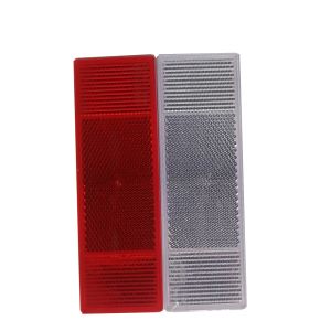 Cheap Red And White Carriage Reflective Strips For Cars 15cm×5cm for sale
