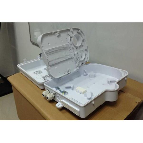 Waterproof CTO Plastic Fiber Optical Termination Box 24 Core Ports ABS Material