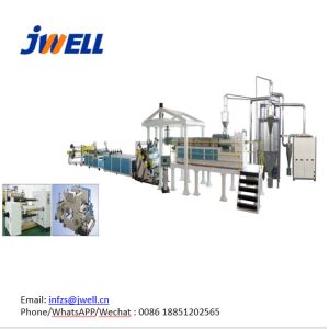 Jwell Pet Single Screw Extruder Crystallization Drying Sheet 220-380v