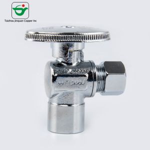 Dezincification Resistance 3/8"X1/2'' SWT Brass Angle Valve