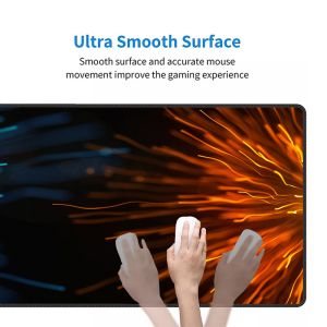 40*90 Rectangle Non-Slip Rubber Gaming Mouse Pad with Custom Logo Print ROHS