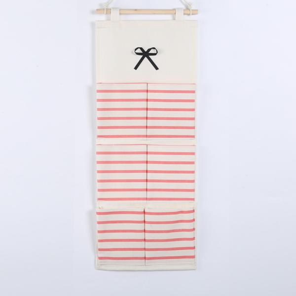 Puting hanging storage bag pockets organizer door wall chest holder customized