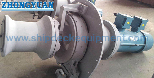 Electric Vertical Anchor Capstan For Hoisting Anchor Chain Ship Deck Equipment
