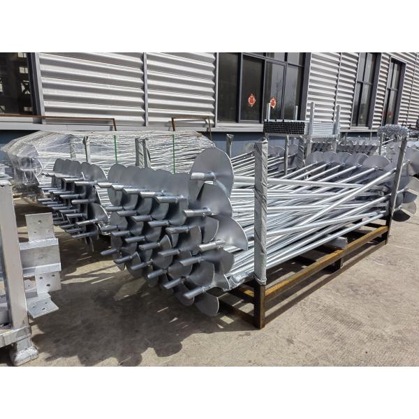 Prefabricated High Strength Metal Galvanized Steel Round Helical Screw Anchor